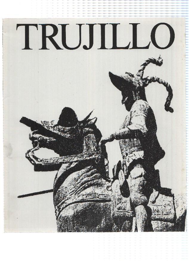 Desplegable: Vistas de TRUJILLO,  49cm X 42cm - COCA COLA Patrimonio Artisctico I (1975)  