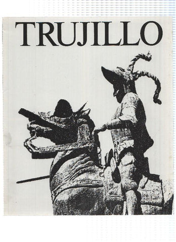 Desplegable: Vistas de TRUJILLO,  49cm X 42cm - COCA COLA Patrimonio Artisctico I (1975)  