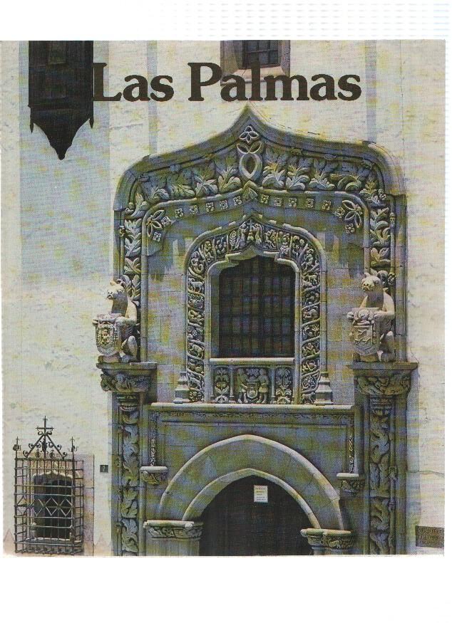 Desplegable: Vistas de LAS PALMAS,  49cm X 42cm - COCA COLA Patrimonio Artisctico I (1975)  