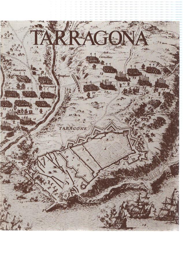 Desplegable: Vistas de TARRAGONA,  49cm X 42cm - COCA COLA Patrimonio Artisctico I (1975)  