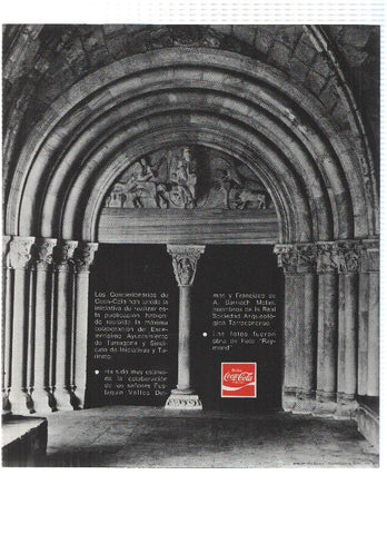 Desplegable: Vistas de TARRAGONA,  49cm X 42cm - COCA COLA Patrimonio Artisctico I (1975)  