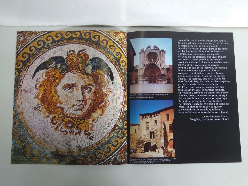 Desplegable: Vistas de TARRAGONA,  49cm X 42cm - COCA COLA Patrimonio Artisctico I (1975)  