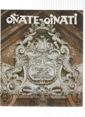 Desplegable: Vistas de OÑATE/Oinati,  49cm X 42cm - COCA COLA Patrimonio Artisctico I (1975)  