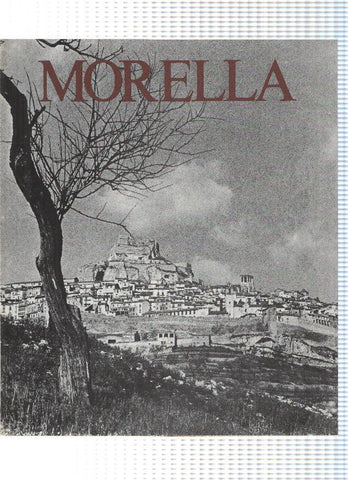 Desplegable: Vistas de MORELLA,  49cm X 42cm - COCA COLA Patrimonio Artisctico I (1975)  