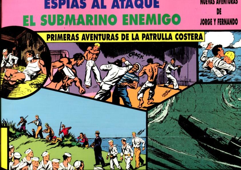 Tim Tyler's Luck: Jorge y Fernando numero 56: tiras diarias 24.6.1940 al 31.8.1940: La Patrulla Costera