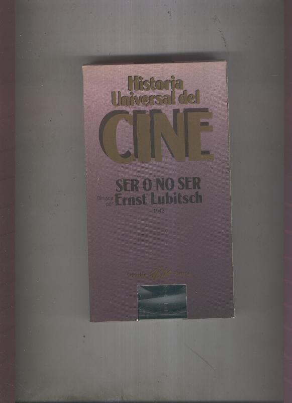 Video VHS: Historia Universal del Cine: Ser o no ser