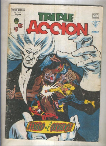 Triple Accion numero 22 (numerado 1 en trasera)