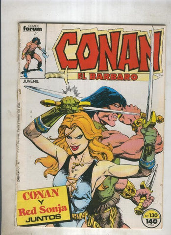Conan el Barbaro primera edicion numero 130 (numerado 3 en trasera)