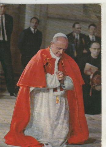 Postal 008287: El Santo Padre nel Cenacolo en Terra Santa