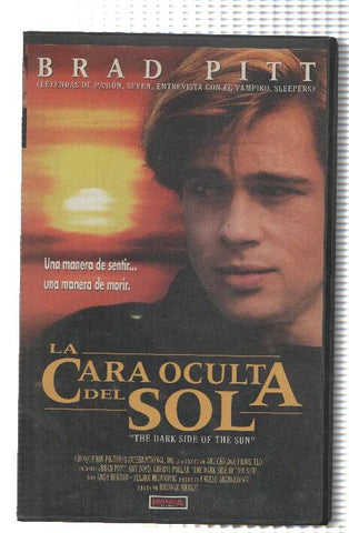 VHS-Cine: LA CARA OCULTA DEL SOL - Brad Pitt (Manga Films 1988)
