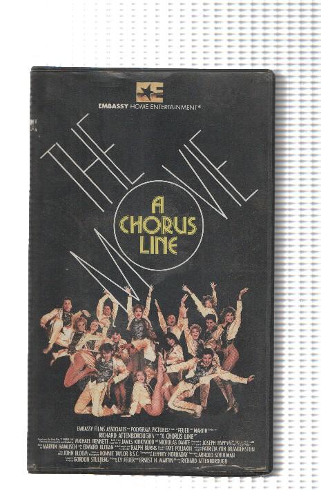 VHS-Cine: A CHORUS LINE, The Movie - Richard Attenborough (IVS 1987)