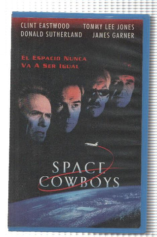 VHS-Cine: SPACE COWBOYS - Clint Eastwood, Tommy Lee Jones (Warner 2001)