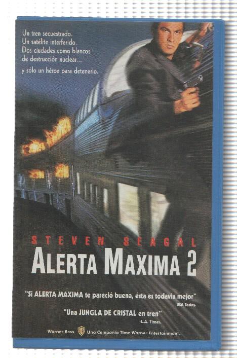 VHS-Cine: ALERTA MAXIMA 2 - Steven Seagal (Warner 1996)