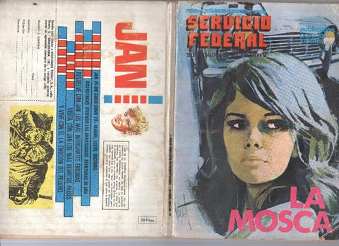 Servicio Federal carton numero 05: La mosca (algunas paginas estan sueltas)