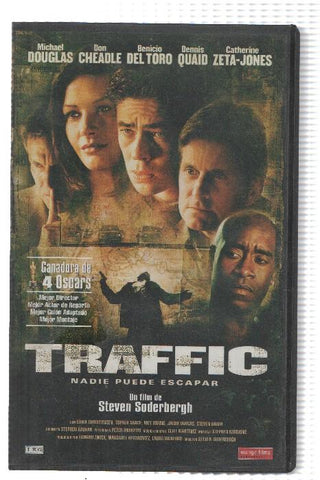 VHS-Cine: TRAFFIC - Michael Douglas, Don Cheadle (Manga Films 2000)