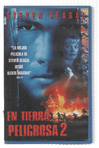 VHS-Cine: EN TIERRA PELIGROSA 2 - Steven Seagal (Warner 1998)