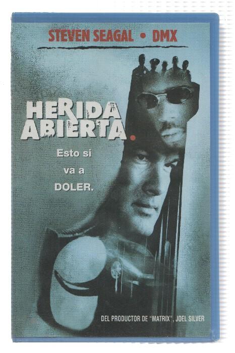 VHS-Cine: HERIDA ABIERTA - Steven Seagal (Warner 2001)