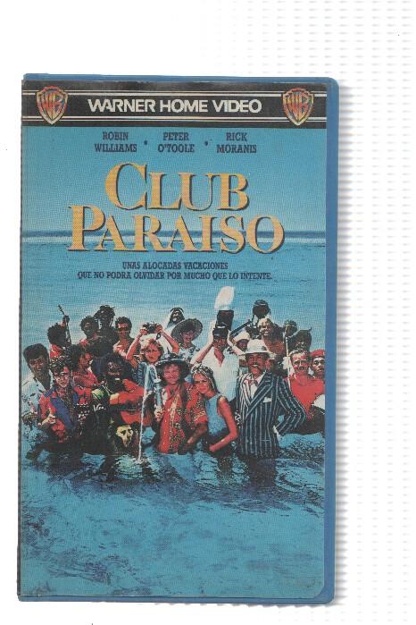 VHS-Cine: CLUB PARAISO - Robin Williams (Warner 1989)