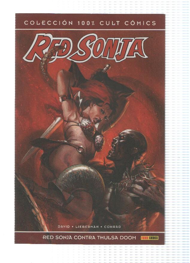 RED SONJA: RED SONJA CONTRA THULSA DOOM - Coleccion 100% Cult Comics (Panini 2009)