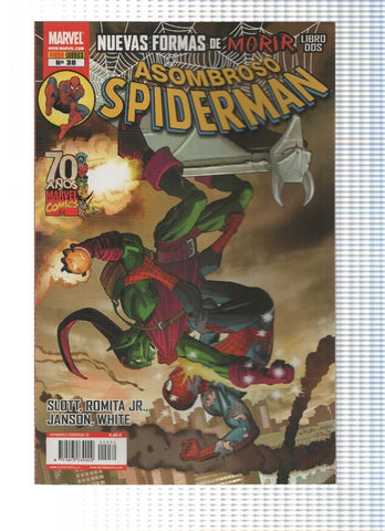 ASOMBROSO SPIDERMAN, Volumen 2, Numero 30: Nuevas formas de Morir 2 (Panini 2008)
