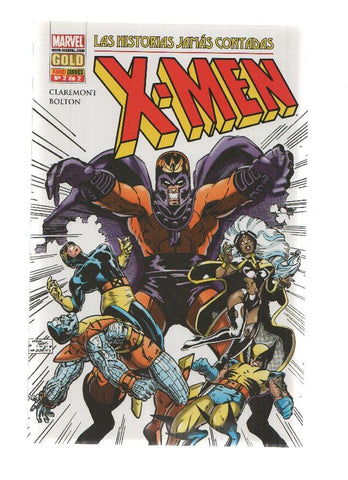 Marvel Gold, X-MEN: LAS HISTORIAS JAMAS CONTADAS, Numero 2 de 2 (Panini 2008)