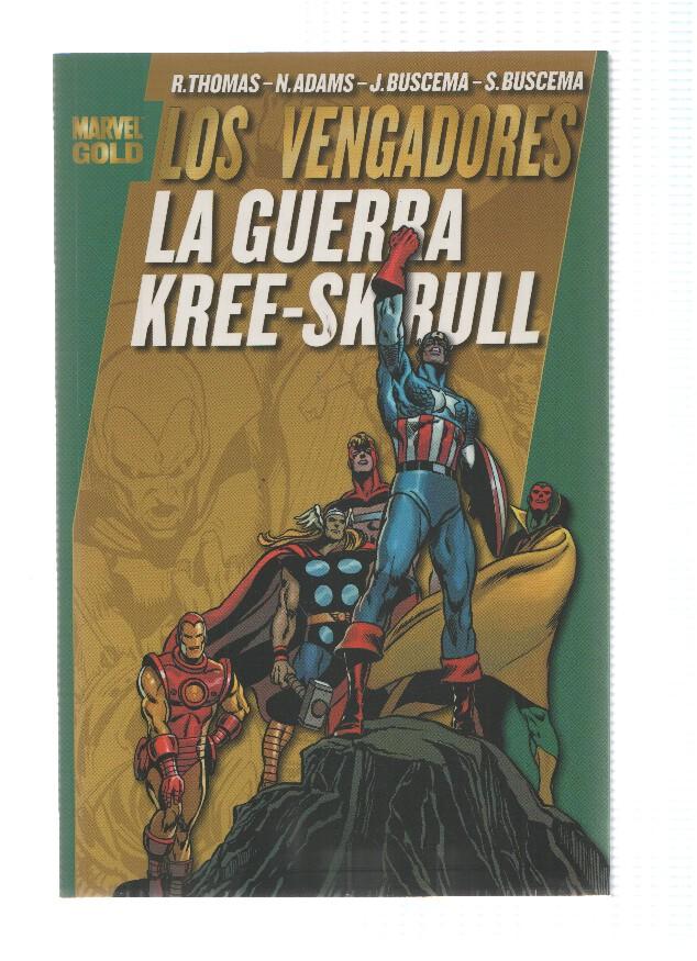 Marvel Gold: LOS VENGADORES: LA GUERRA KREE-SKRULL (Panini 2008)