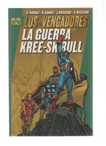Marvel Gold: LOS VENGADORES: LA GUERRA KREE-SKRULL (Panini 2008)