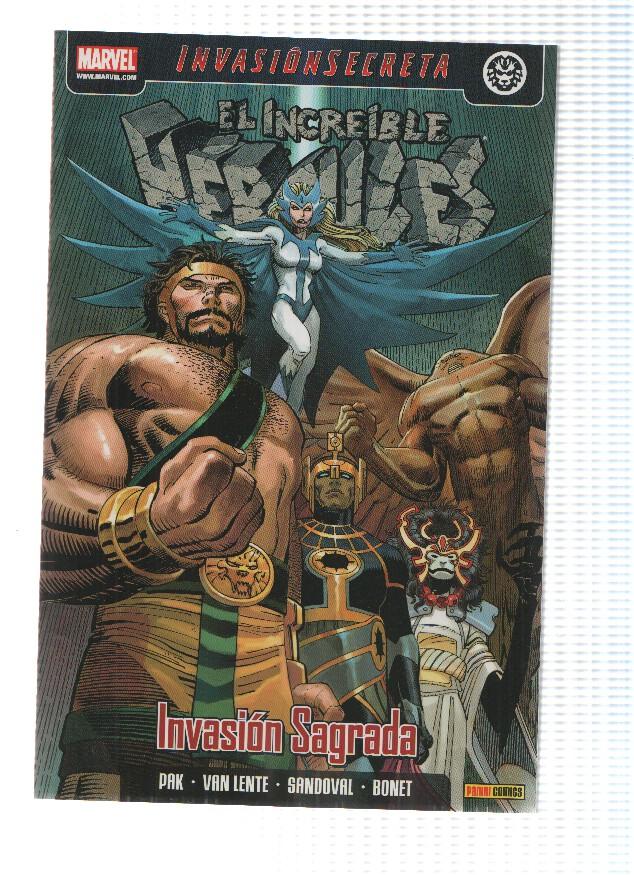 EL INCREIBLE HERCULES, Numero 02: Invasion Sagrada (Panini 2008)