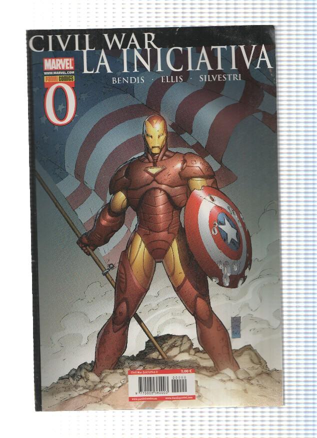 CIVIL WAR, Numero 00: LA INICIATIVA (Panini 2008)