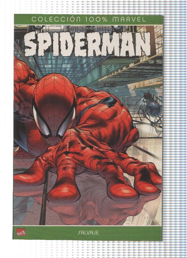 Coleccion 100% MARVEL: SPIDERMAN: SALVAJE - Roberto Aguirre-Sacasa (Panini 2007)