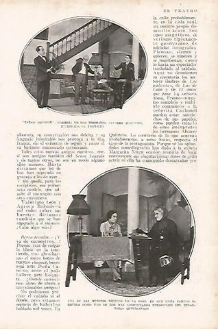 LAMINA BLANCO Y NEGRO 7663: Escena de Barro Pecador