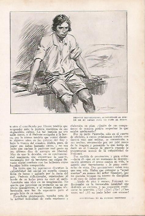 LAMINA BLANCO Y NEGRO 7694: Dibujo de Lozano Sidro