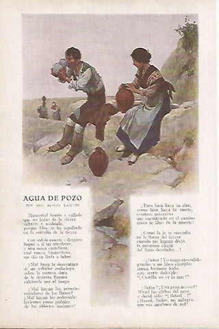 LAMINA BLANCO Y NEGRO 7695: Agua de pozo