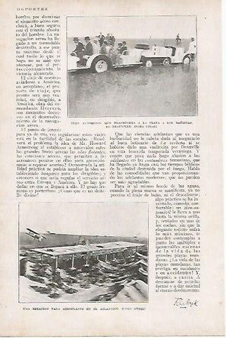 LAMINA BLANCO Y NEGRO 7708: Tren para bañistas en Deauville