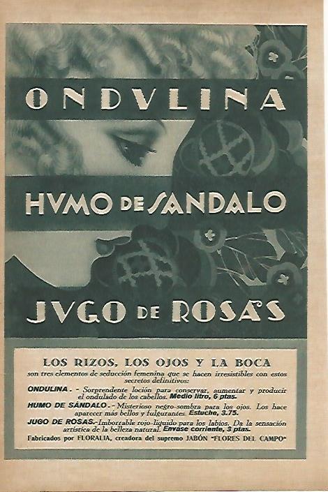 LAMINA BLANCO Y NEGRO 7737: Publicidad de Ondulina