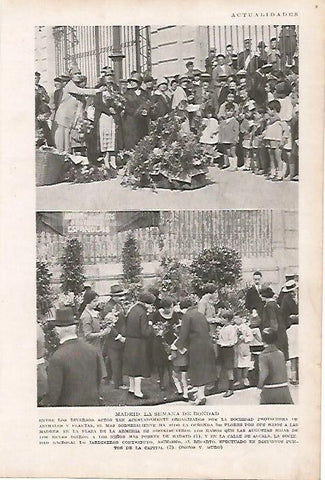 LAMINA BLANCO Y NEGRO 7744: Semana de Bondad en Madrid