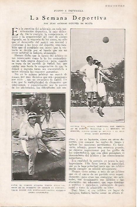 LAMINA BLANCO Y NEGRO 7753: Partido entre el Sevilla y el Betis