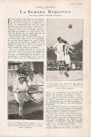 LAMINA BLANCO Y NEGRO 7753: Partido entre el Sevilla y el Betis