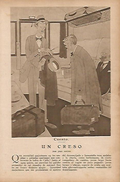 LAMINA BLANCO Y NEGRO 7781: Un creso dibujo de Echea