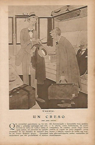 LAMINA BLANCO Y NEGRO 7781: Un creso dibujo de Echea