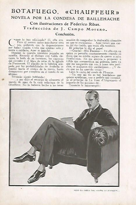 LAMINA BLANCO Y NEGRO 7785: Ilustracion de J. Campo Moreno