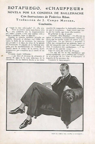 LAMINA BLANCO Y NEGRO 7785: Ilustracion de J. Campo Moreno