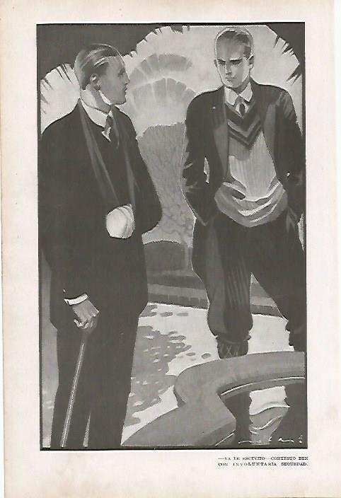 LAMINA BLANCO Y NEGRO 7786: Dibujo de J. Campo Moreno