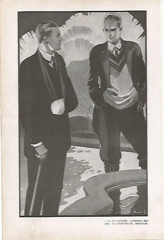 LAMINA BLANCO Y NEGRO 7786: Dibujo de J. Campo Moreno