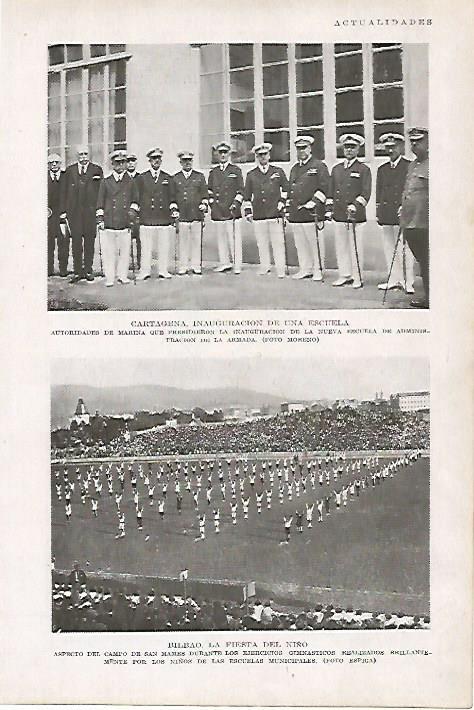 LAMINA BLANCO Y NEGRO 7791: Fiesta del Niño en Bilbao