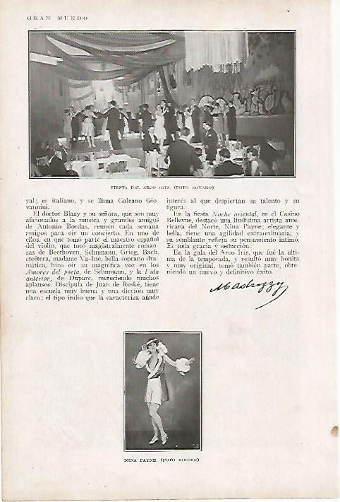 LAMINA BLANCO Y NEGRO 7796: Fiesta del Arco Iris en Biarritz