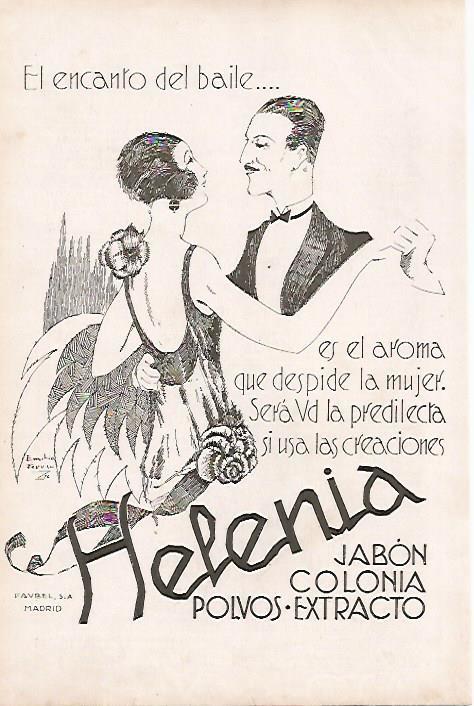 LAMINA BLANCO Y NEGRO 7889: Publicidad de Helenia