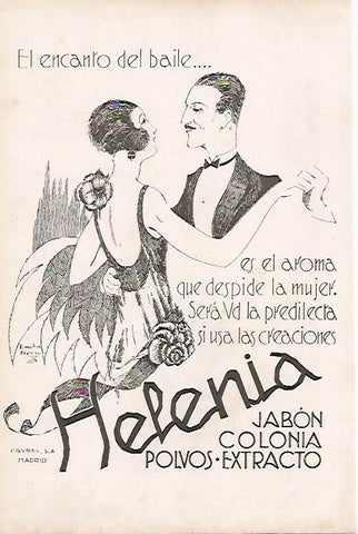 LAMINA BLANCO Y NEGRO 7889: Publicidad de Helenia