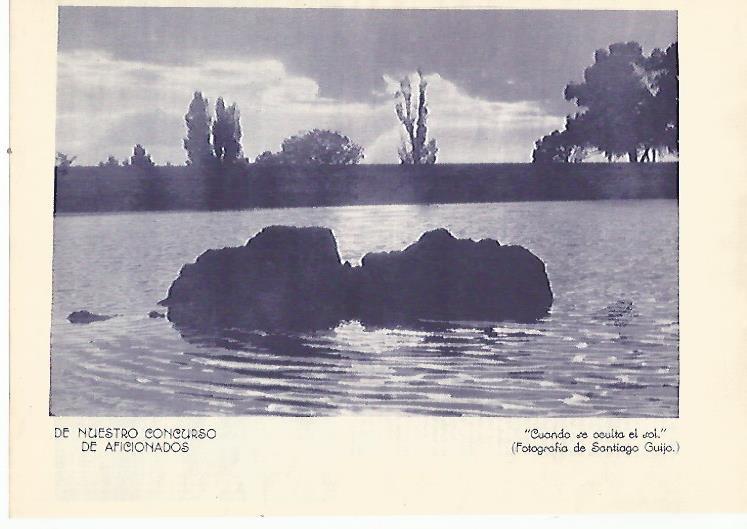 LAMINA BLANCO Y NEGRO 7935: Cuando se oculta el sol fotografia de Santiago Guijo