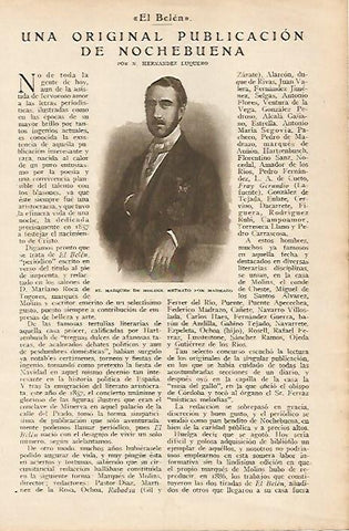 LAMINA BLANCO Y NEGRO 8011: El Marques de Molinspor Madrazo
